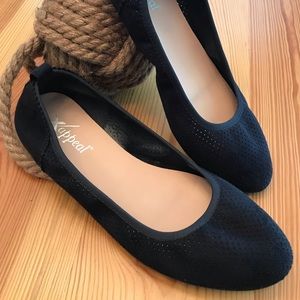 Navy Blue Flats